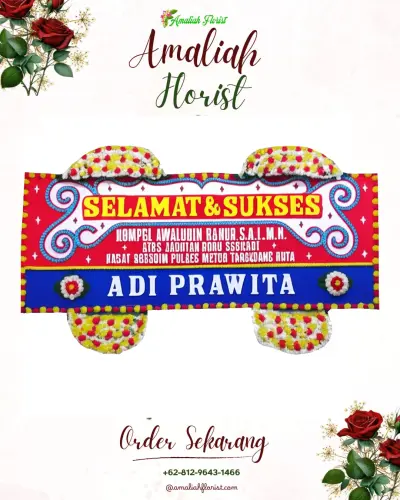 Karangan Bunga Ucapan Selamat di Tagalaya